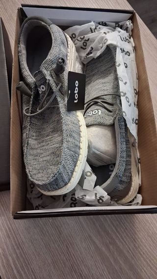 Zapatos Lobo Hombre Gris