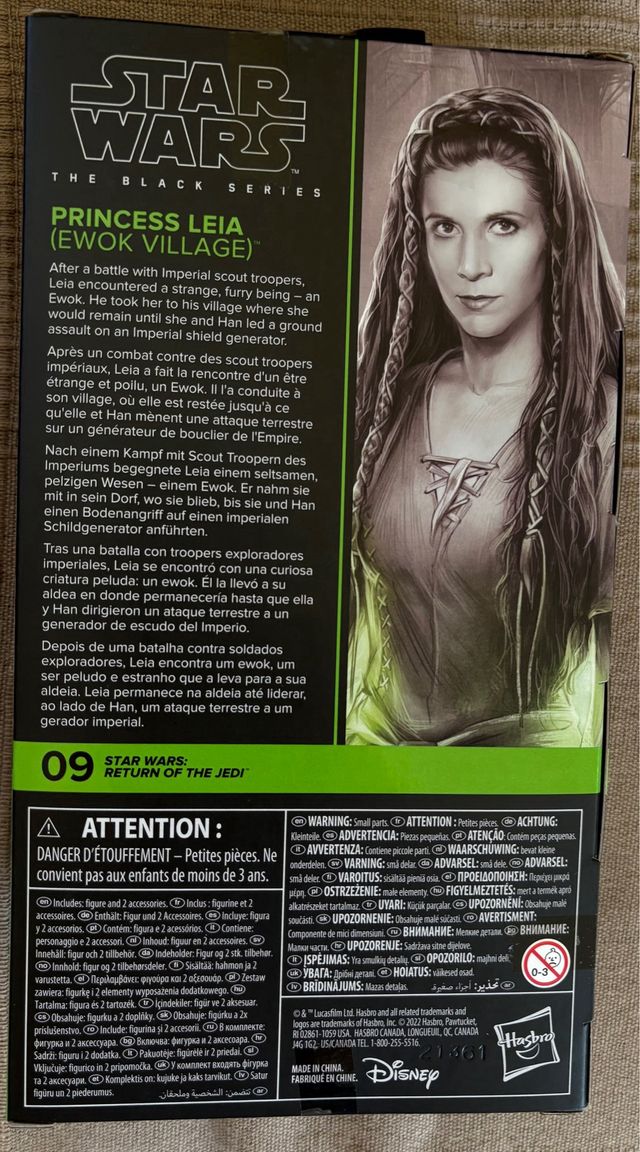 Star Wars Black Series Princess Leia Ewok Village