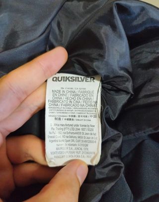 Abrigo de esquiar Quiksilver