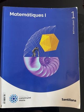 LIBRO DE MATEMÁTICAS PRIMERO DE BACHILLERATO