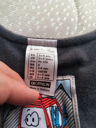 Mono de nieve infantil Wedze