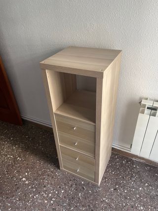 Estantería Kallax 3x1 con cajones Ikea