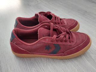 Zapatillas Converse Bajas Burdeos