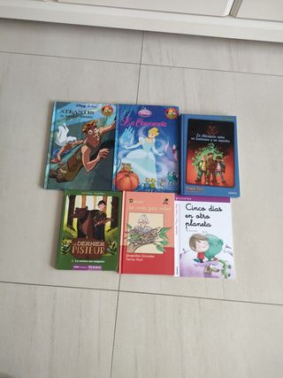 Pack libros infantiles y juveniles
