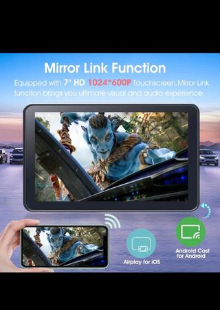 Pantalla Carplay 7 Pulgadas