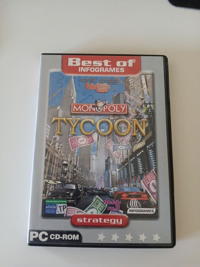 Monopoly Tycoon PC Juego Infogrames