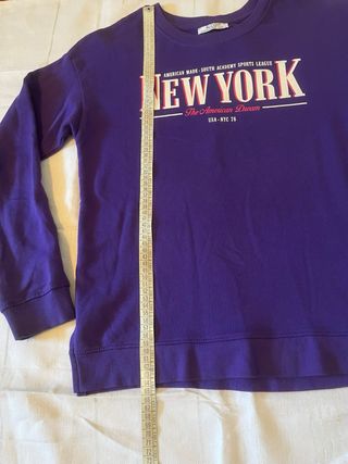 Felpa Alcott Viola New York Taglia L