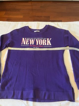 Felpa Alcott Viola New York Taglia L