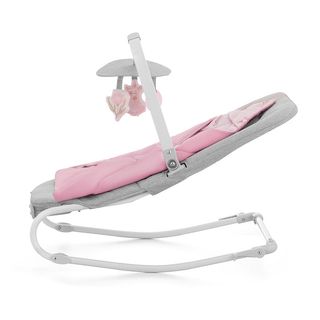 Hamaca- silla mecedora rosa para bebé