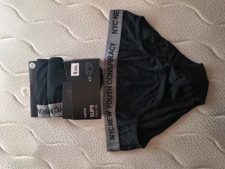 Merkal Calzoncillos Negro Talla XXL (Pack 3). 