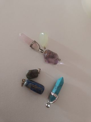 Colgantes piedras naturales