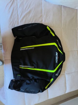 Chaqueta Moto R-tech Negra/Flúor TALLA S