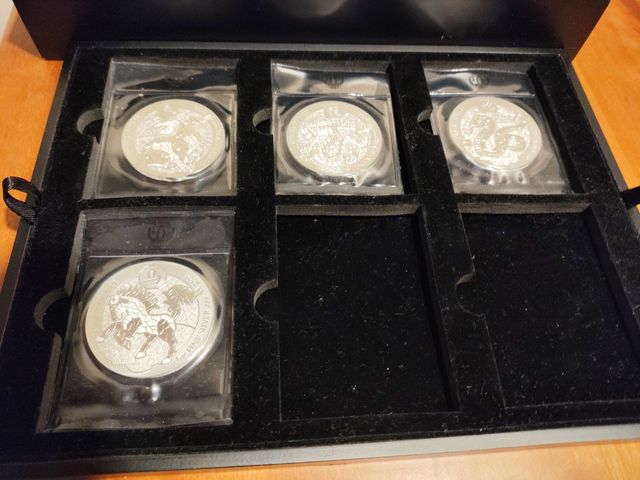 Colección Monedas Rwanda Lunar Ounce