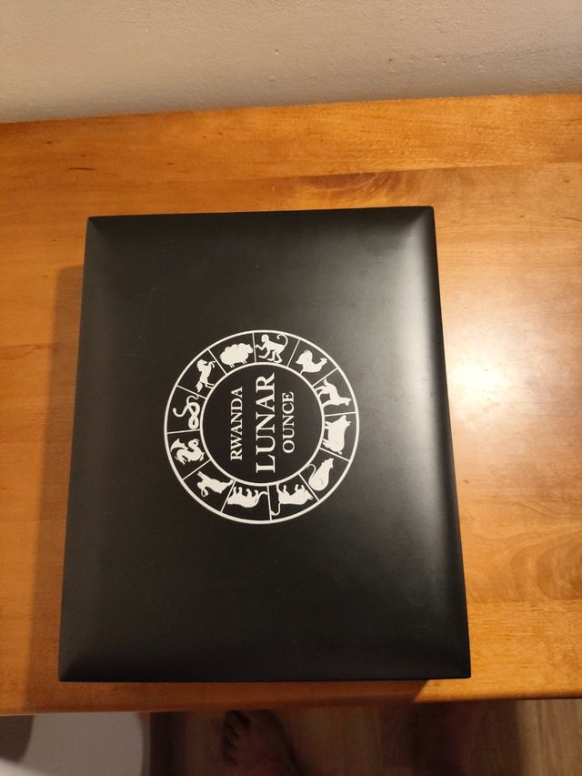 Colección Monedas Rwanda Lunar Ounce