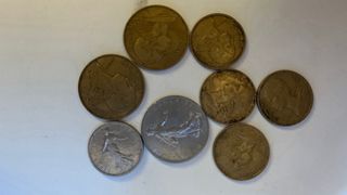 Lote 9 Monedas Francia Antiguas