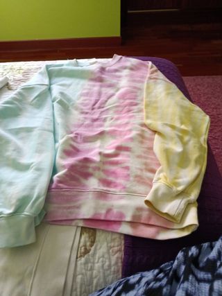 Sudadera Zara Tie Dye Talla 13-14