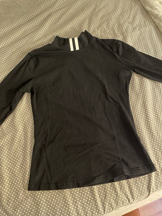 Camiseta manga larga negra 