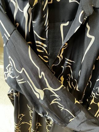 Vestido Zara estampado