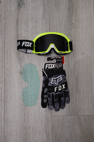 Pack FOX: Gafas + Guantes + Lente Extra 146