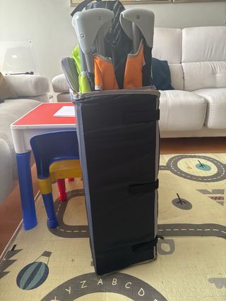 Cuna de viaje plegable. Colchón incluido 