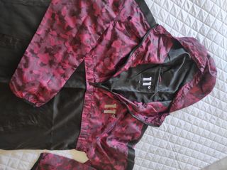 Cortavientos 11 Degrees Camuflaje Rosa Talla M