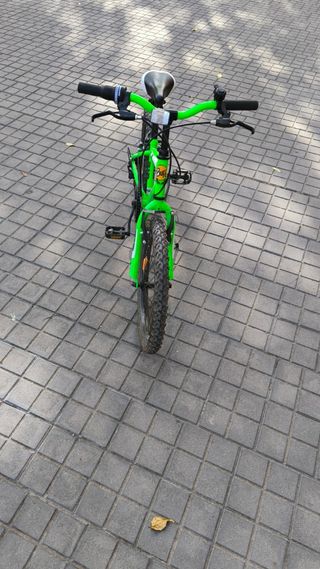 Bicicleta infantil RUNFIT verde