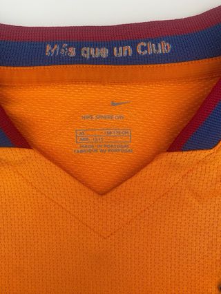 Equipación FC Barcelona 2006/07 Naranja