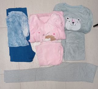 4 Pijamas lactancia Talla S/M + abrigo y jersey