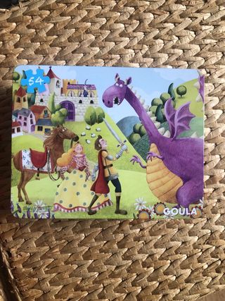 Puzzle Goula 54 piezas caja metálica