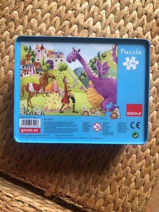 Puzzle Goula 54 piezas caja metálica