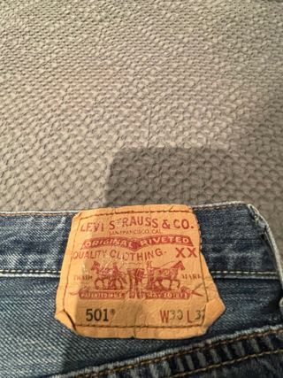 Levi's 501 Jeans Nuevos Talla M