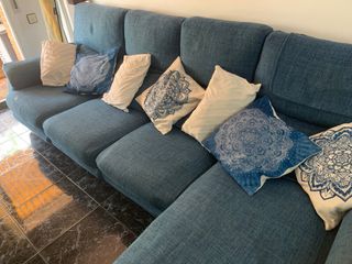 Divano chaise longue allungabile a 4 posti