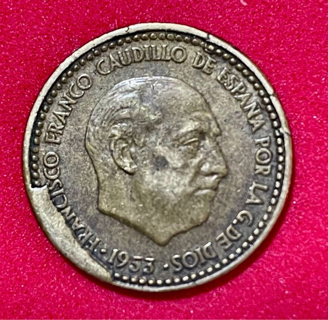 * ERROR * Moneda Franco Caudillo de España 1953