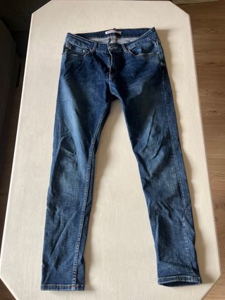 Pantalón vaquero ZARA azul