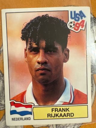 Cromo Frank Rijkaard Mundial USA 94