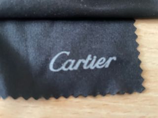 Occhiali da sole Cartier neri e oro