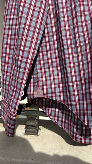 Camisa de cuadros hombre