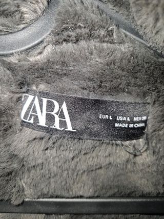 Abrigo Zara gris