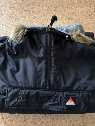 Cazadora Pull&Bear Negra Talla M