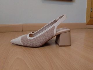 Zapatos Destalonados Beige R&D Moda Española T.36 