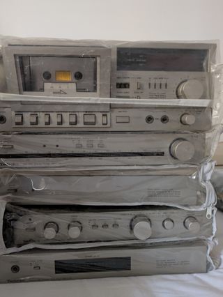 Cadena Technics + altavoces Yamaha