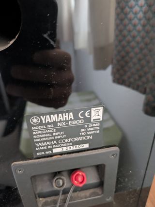 Cadena Technics + altavoces Yamaha