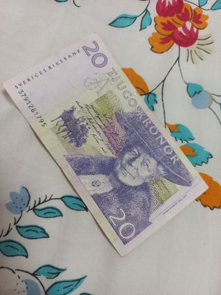 20 Coronas Suecas - Billete
