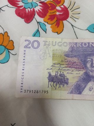 20 Coronas Suecas - Billete