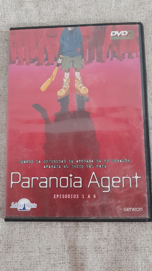 DVD Paranoia Agent - Episodios 1-6
