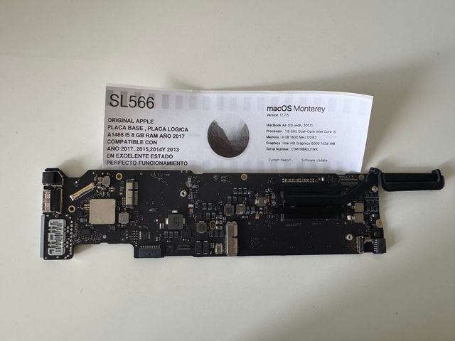 Scheda madre logica MacBook Air A1466 2017