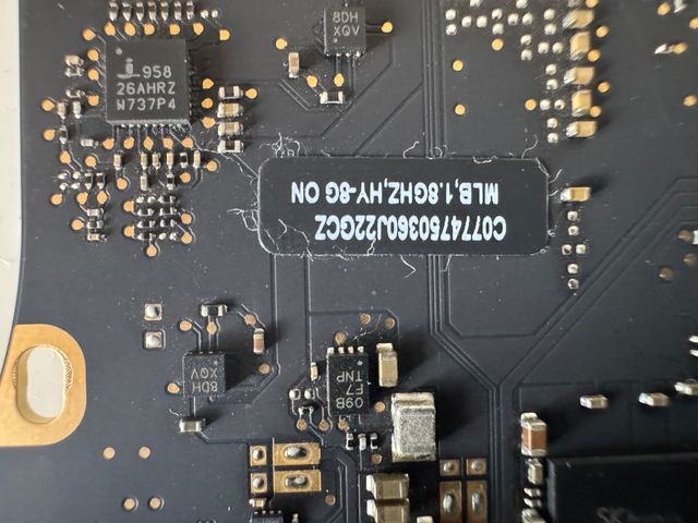 Scheda madre logica MacBook Air A1466 2017