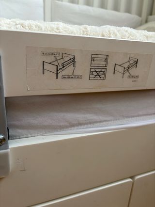 Cuna Stuva Ikea con cajones