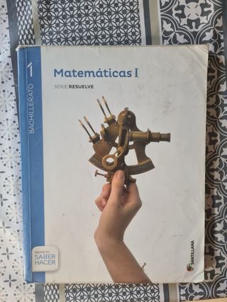 Libro Matemáticas I  1 Bachillerato