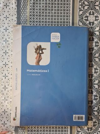 Libro Matemáticas I  1 Bachillerato
